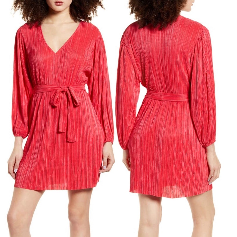 Leith Long Sleeve Minidress